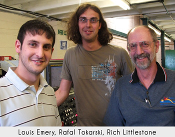 Louis Emery, Rafal Tokarski, Rich Littlestone
