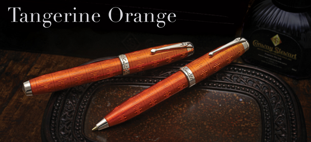 Conway Stewart PetiteKwill Dinkie Tangerine Orange